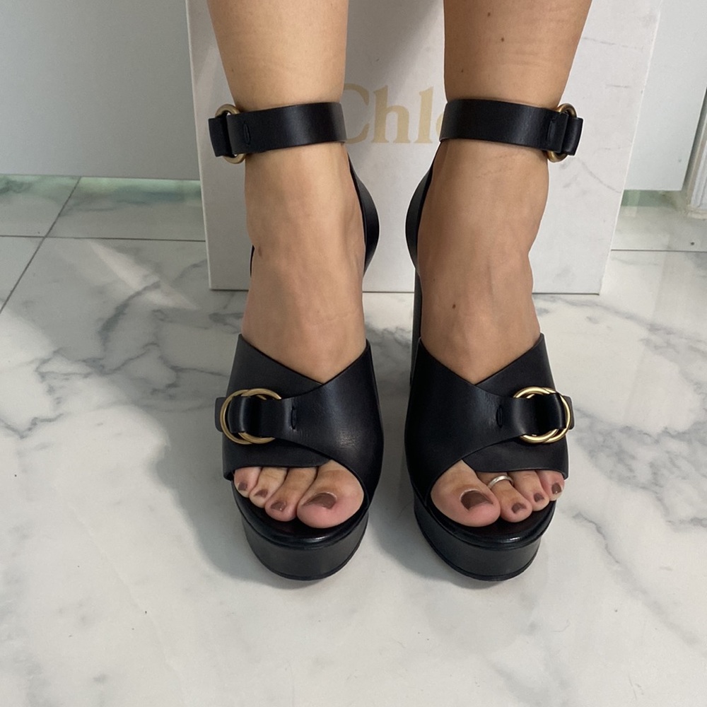 Chloé black heels